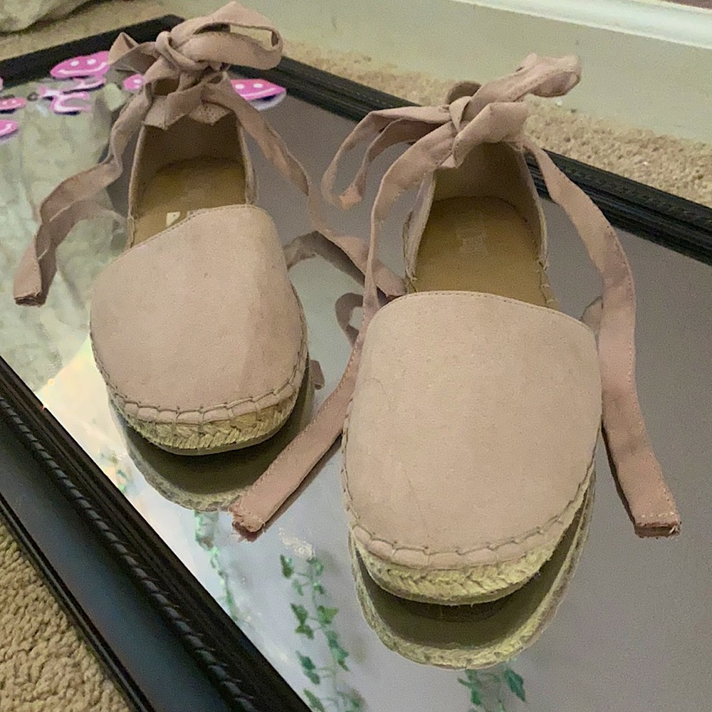 Brash mauve sandals